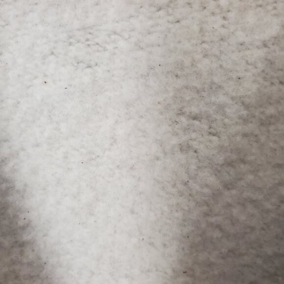 Moschino Vintage Y2K Grey Sweatshirt Dress Fleece Lined Logo Heart Sequin size 2 - Picture 9 of 12